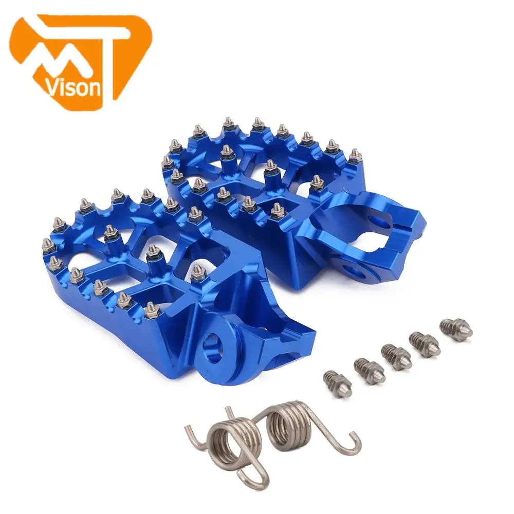 Motorcycle Aluminum FootRest pegs Pedals For KTM SX SX-F EXC EXCF XC XCF XCW 85 125 150 200 250 300 350 400 450 500 505-530