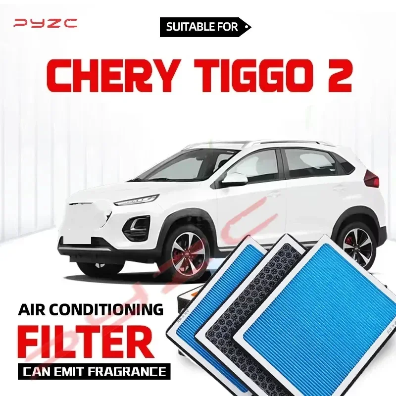 For Chery Tiggo 2 Cabin filter Air Filter Activated Carbon Air Conditioning Filter with Fragrance to Purify Car Cabin Air