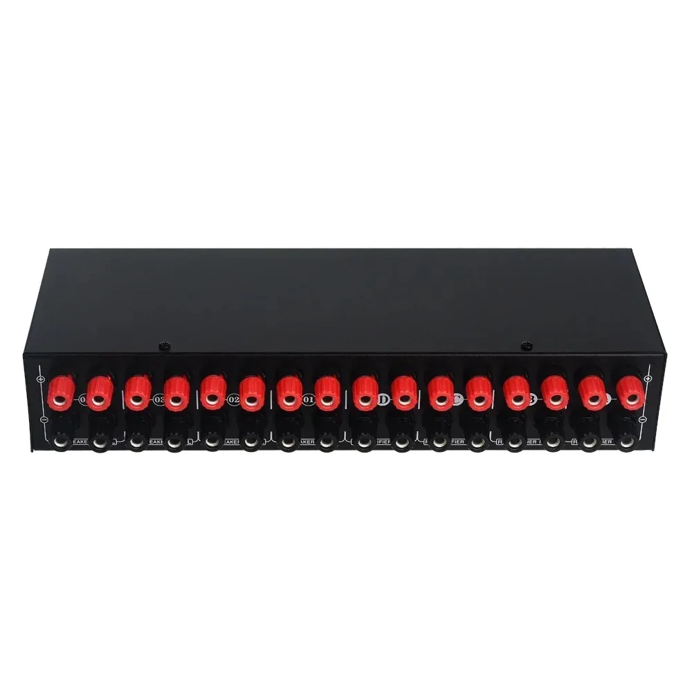 LINEPAUDIO 4 IN 4 OUT Power Amplifier Speaker Selector Switcher Speaker Switch image 5