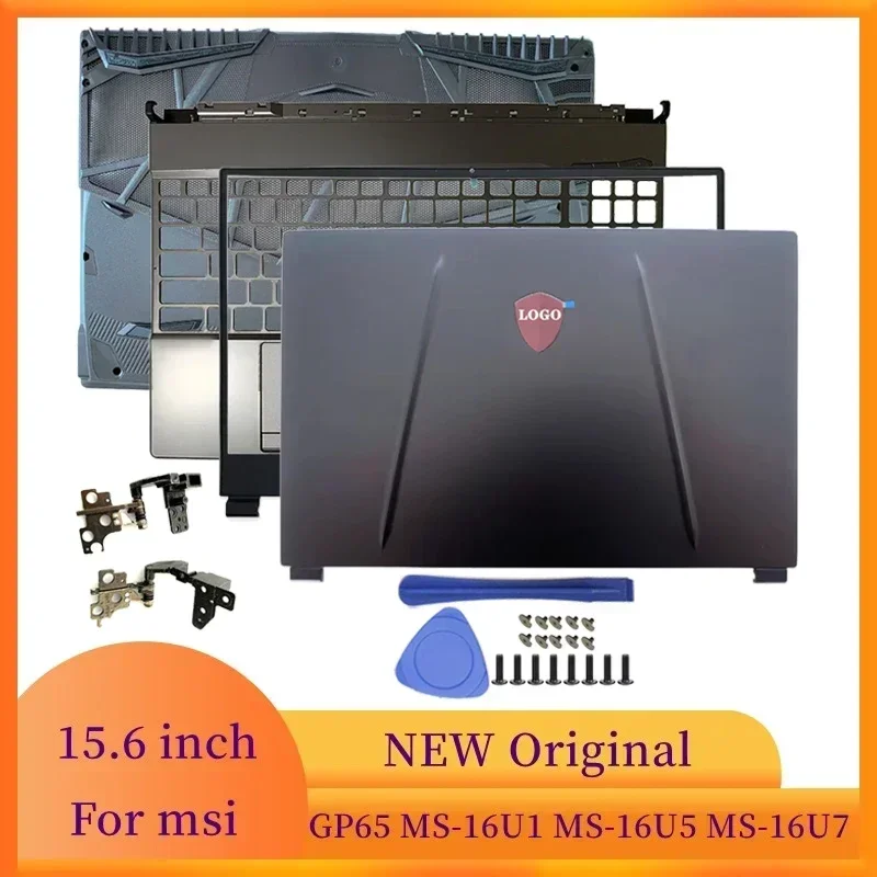 Laptops Case for MSI GP65 MS-16U1 MS-16U5 MS-16U7 Notebook LCD Back Cover/Front Frame/Hinges/Palmrest/Bottom Laptop Accessories