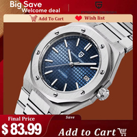 Pagani Design Men's mechanical watches Japan NH35 automatic movement Sapphire stainless steel wristwatch reloj hombre PD1673