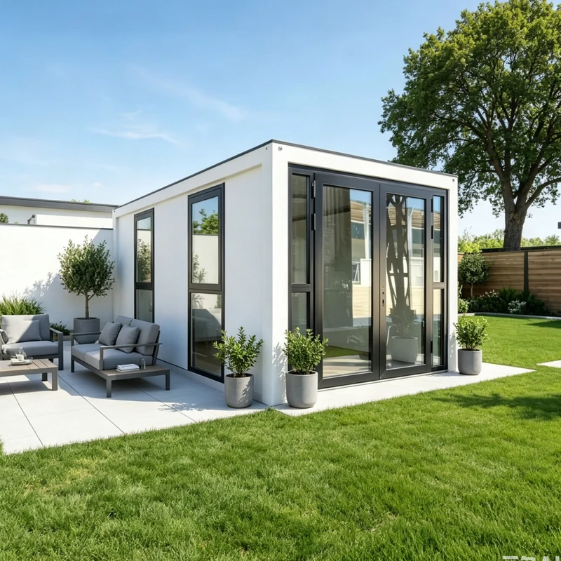 Canada Standard Modular Prefab Home Z Folding Container House Sandwich Board Structural Unit Flat Pack Office Building Use