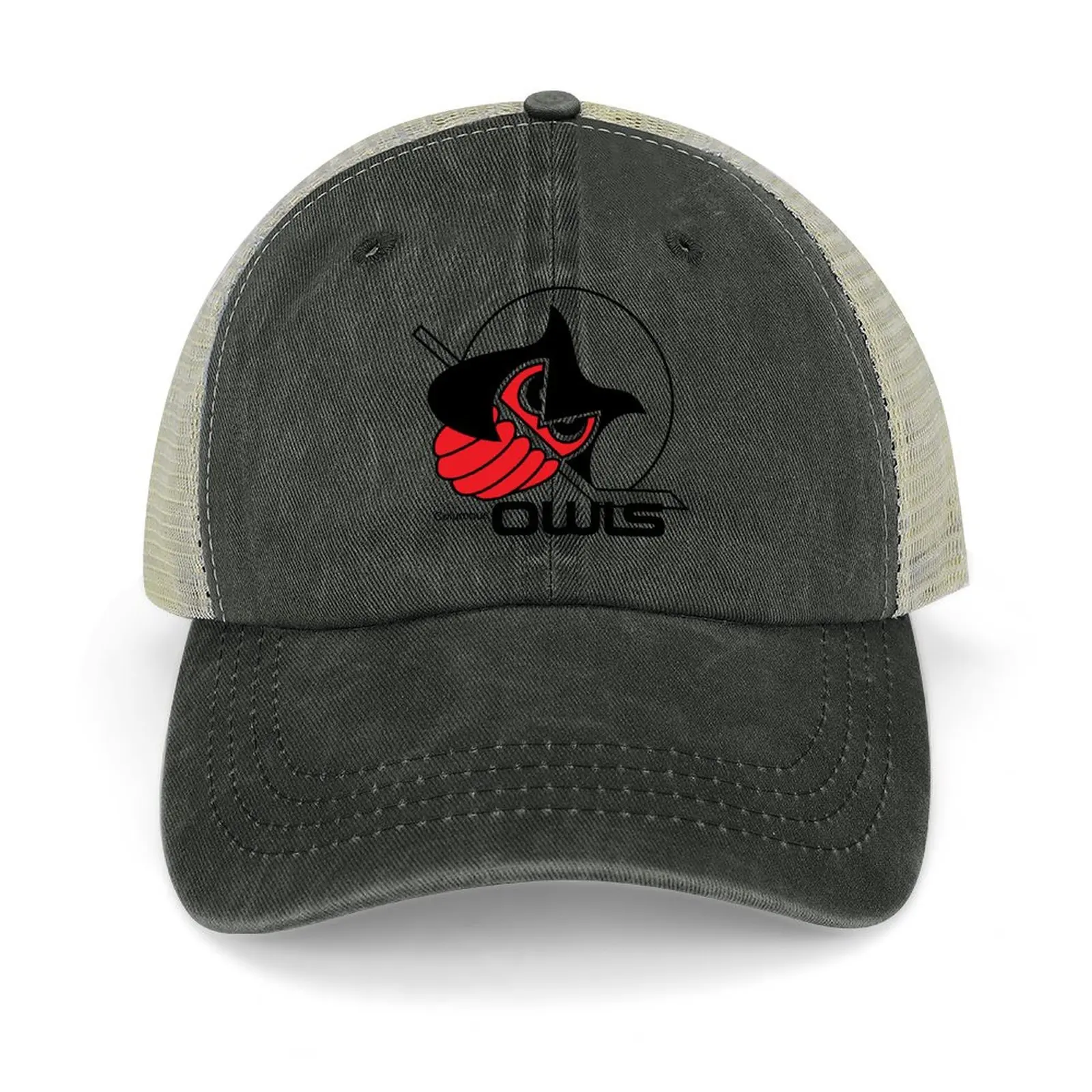 

Columbus Owls hockey logo Baseball Cap western Hat Sun Cap luxury woman cap Men Caps Women's