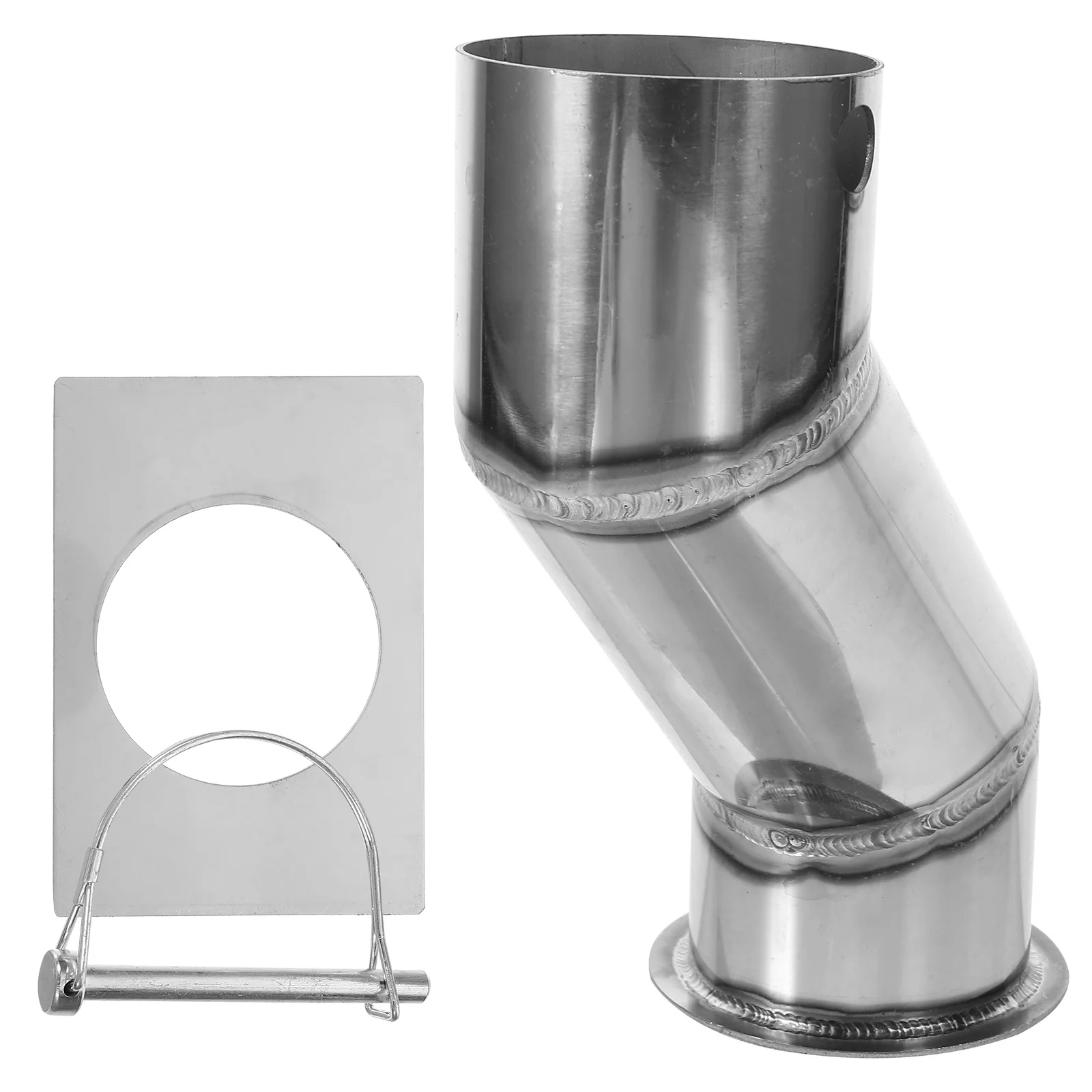 

1Set Stainless Steel Rain Chain Adapter Metal Rain Chain Parts Outdoor Garden Drainage Connector Decorative Chimes Adapters