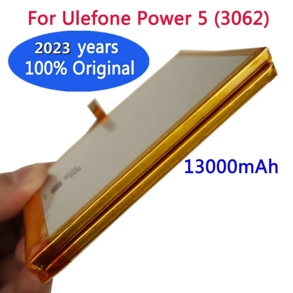 

2023 Years 100% Original Battery 13000mAh For Ulefone Power 5 Power5 6.0inch MTK6763 6+64G Mobile Phone Battery Fast Shipping