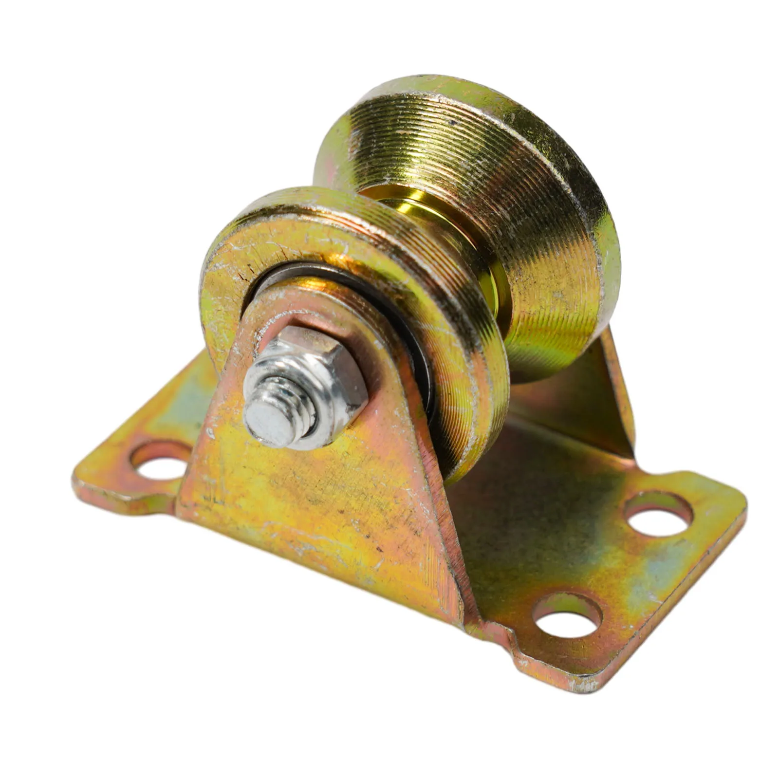 For Sliding Gate Sliding Wheel Caster For Home/office/Hotel Gate Caster 1.2 Inch 440 Pounds 4pcs Golden Brand New