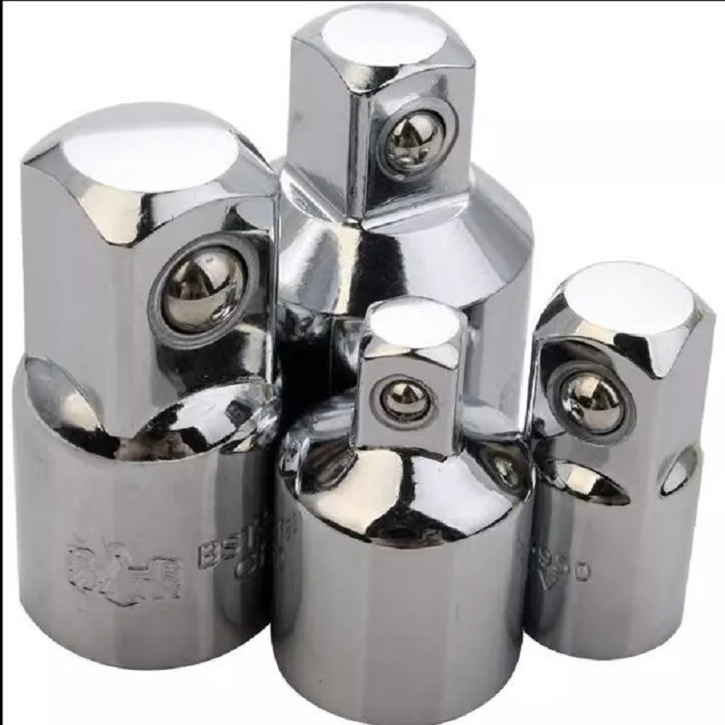 BESTIR  socket  wrench Sleeve adapter Ratchet wrench adapter 3/8 to 1/2 3/8 to 1/4 CHROME VANADIUM car repair tool part