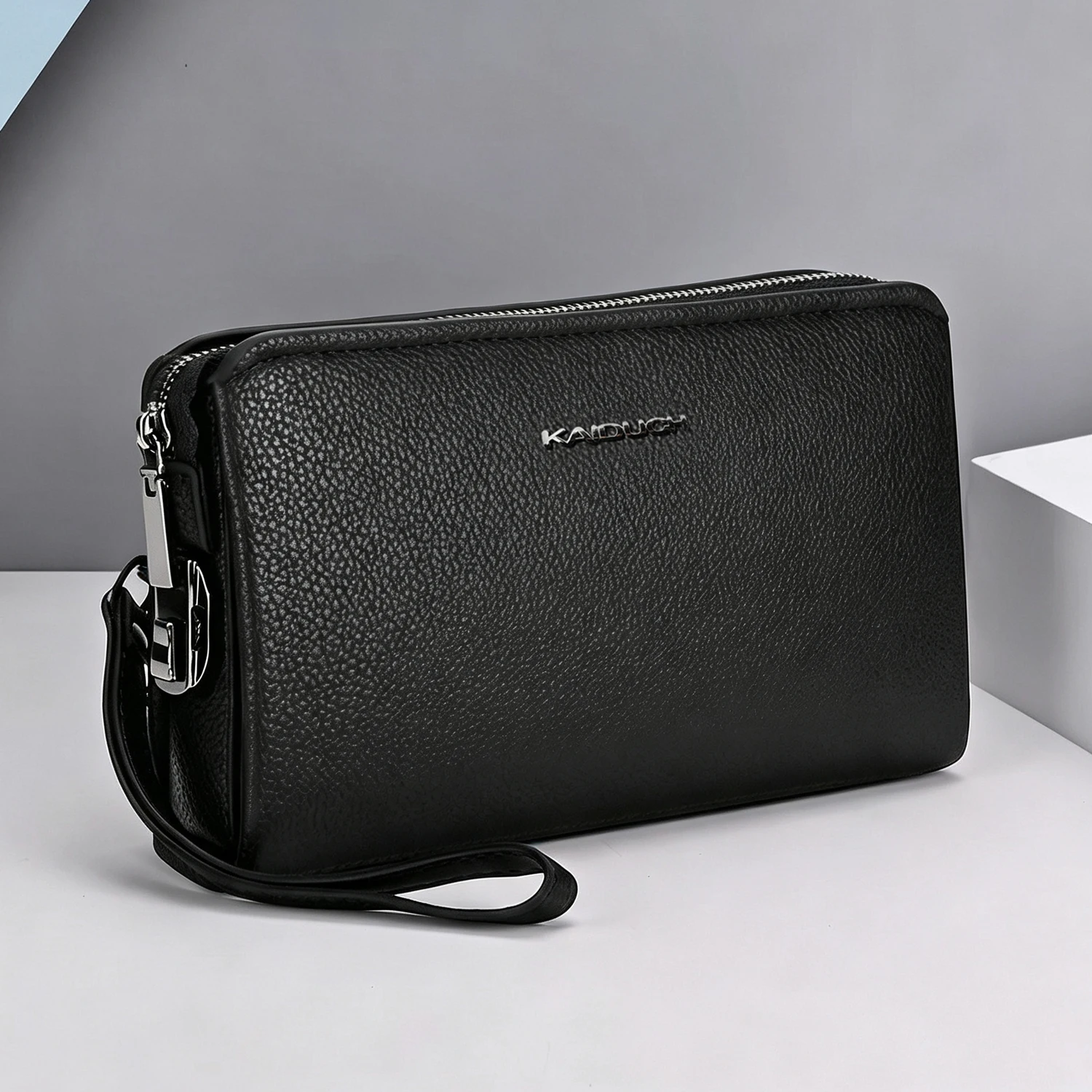 Мужской кошелек-клатч из искус – обзор и цена Leather Wallet Men