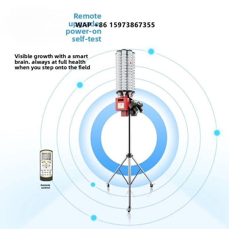 SS-B3 Convenient Automatic Intelligent Badminton Serve Machine Trainer Feeding Practice Device for Badminton Training