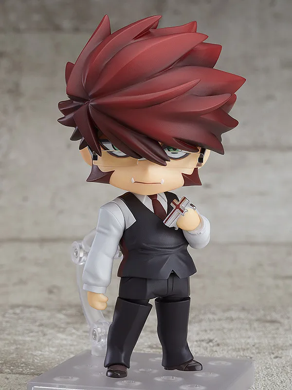 Blood Blockade Battlefront Klaus V Reinherz Q version figma PVC Action Figure Anime Figure Model Toy Figure Collection Doll Gift