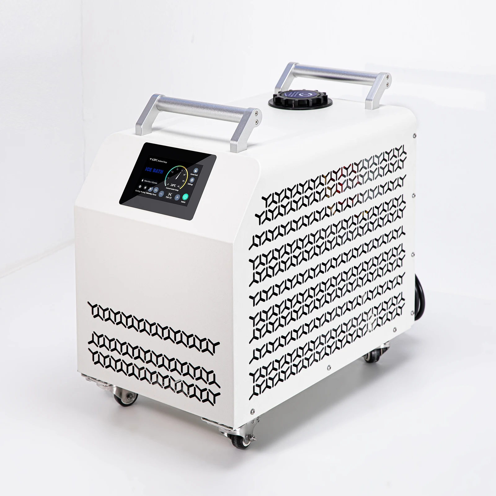 

Уличный охладитель воды для ледяных ванн, 1 л.с., 110/220В, с насосом и фильтрами, на хладагенте R410A