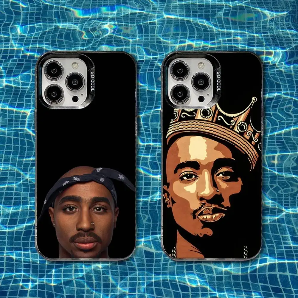 

Hiphop Rap 2Pac Tupac Shakur Phone Case For iPhone 16,15,14,13,12,11,8,7,Pro,Max,Plus,Mini,XS,SE Shockproof Matte Cover