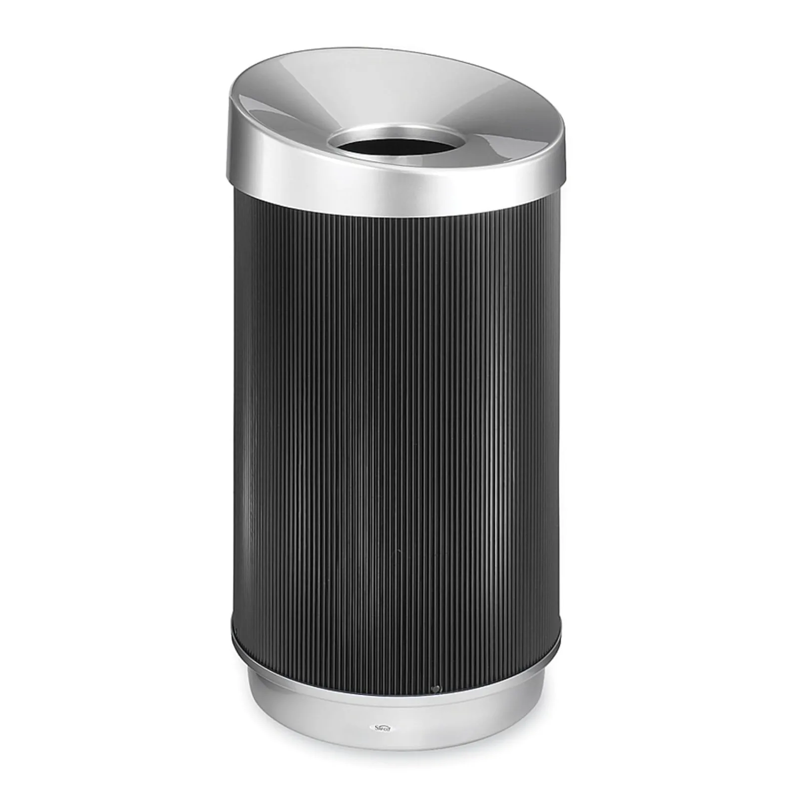 

US At-Your-Disposal, Modern Vertex Trash Can, Puncture & Moisture Resistant, 38 Gallons