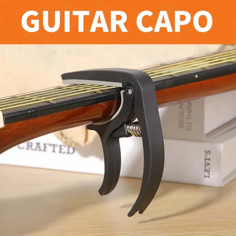 Independent Packaging Guitar Capo 2 in 1 Tone Change Clip for Acoustic Electric Classical Guitar Universal Guitar Accessories