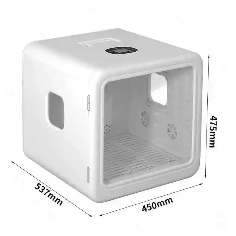 Silent Pet Drying Box For Cats Dogs Household Low Noise Bath Blower Quick Drying Hair Dryer Small Pet Grooming Hardware