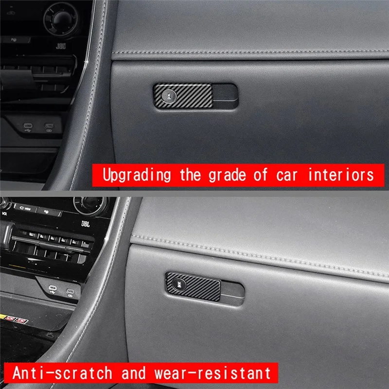 

For Toyota ALPHARD/VELLFIRE 40 Series 2023+ Car Passenger Storage Box Button Trim Frame Sticker LHD