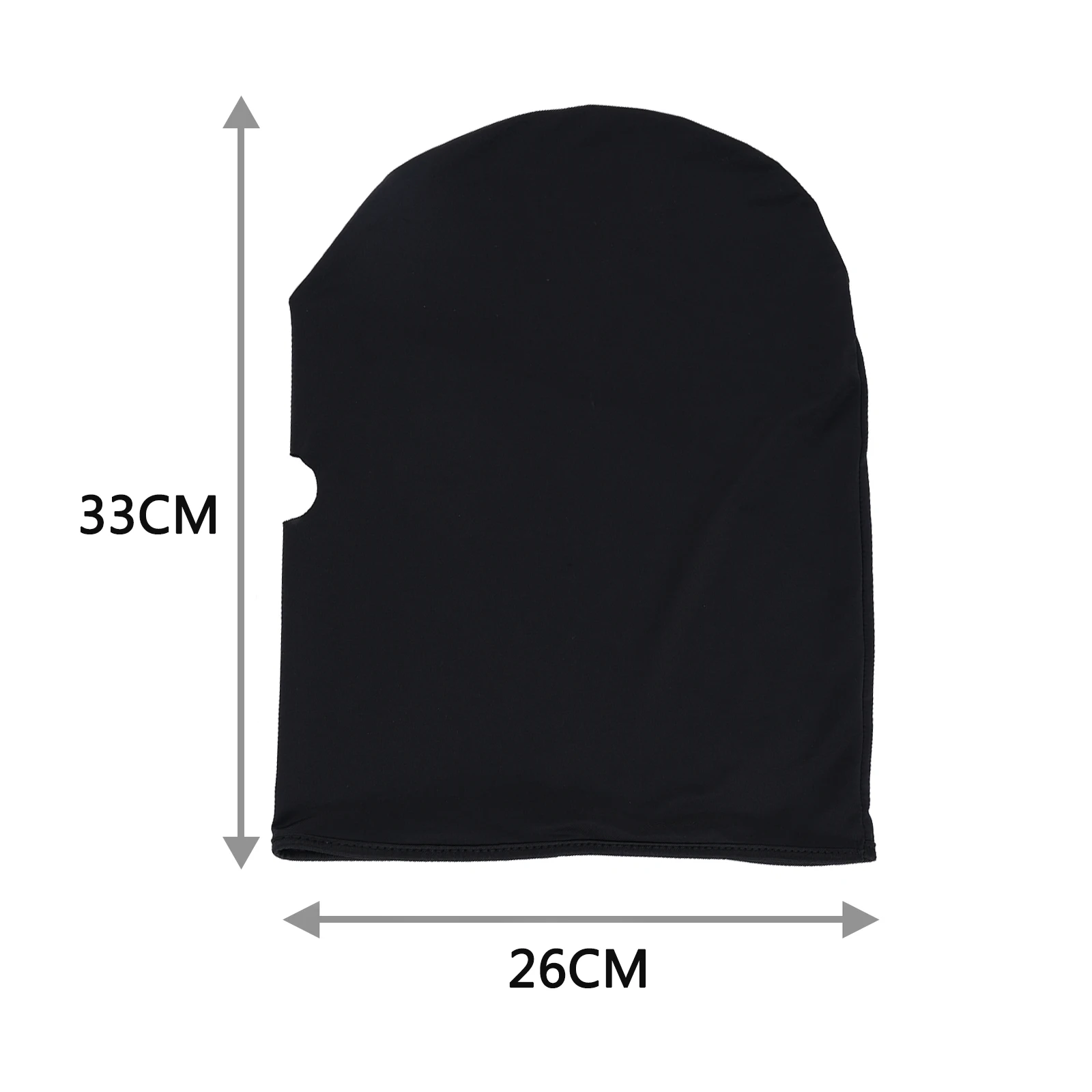 Single Hole Mouth Open Balaclava Mask Ultra Thin Full Face Mask Hood Cosplay Headgear Party Halloween Ice Silk Head Eyes Cover