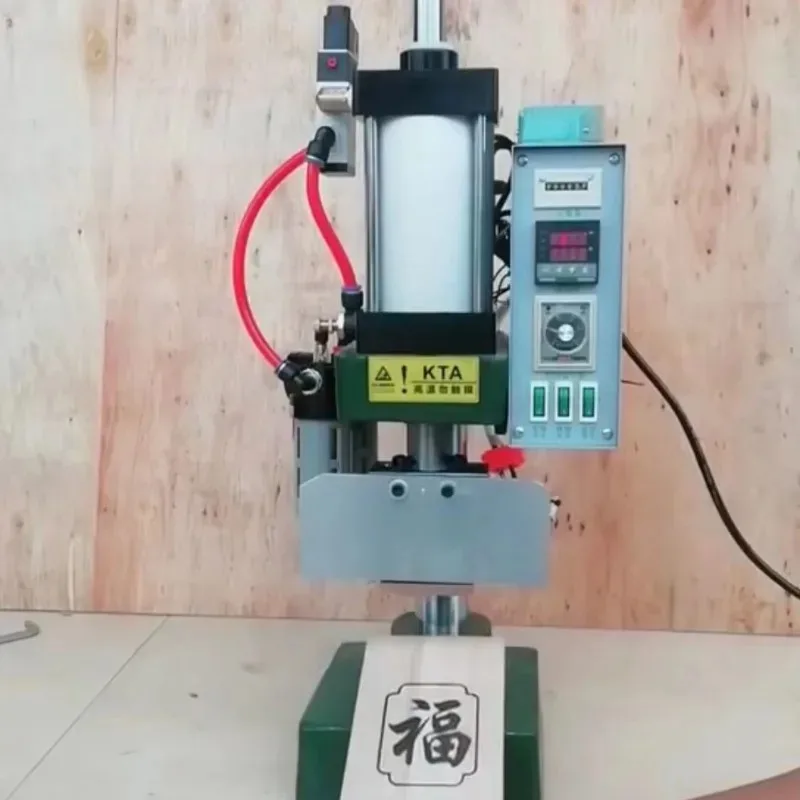

Pneumatic Woodworking Marking Machine Fixed Mold Branding Printer for Wood Products Furniture Graphics Patterns