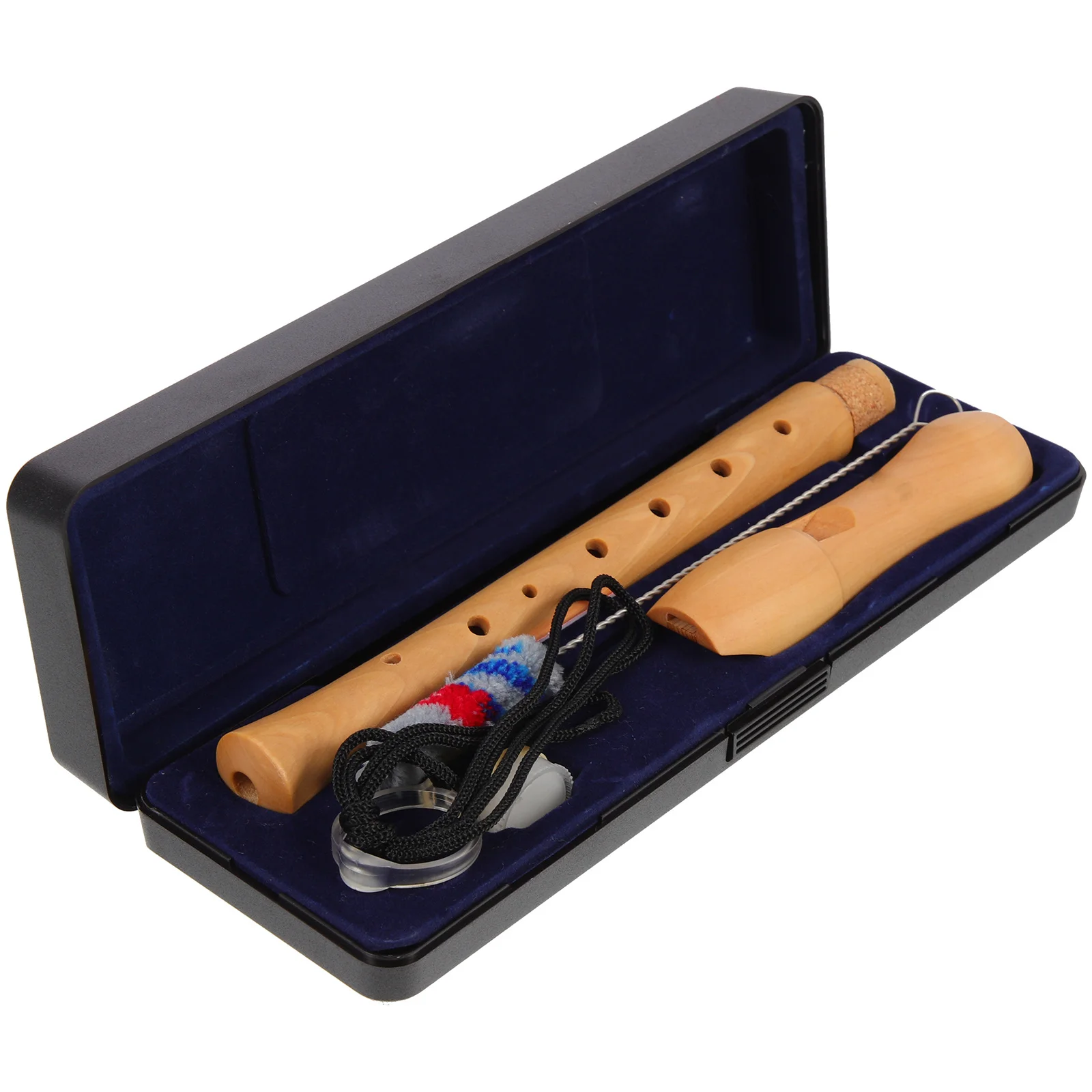 

1 set 1 Set Of 8-Hole High Pitch Recorder German-Style Soprano Wood Flute For Beginners Recorder Musical Instrument