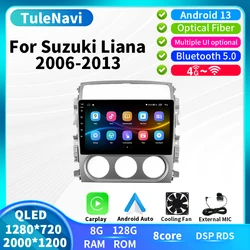 Android Auto Car Radio 9INCH For Suzuki Liana 2006 2007 2008 2009- 2013 GPS NAVI Multimedia Stereo Player Head Unit Carplay SWC