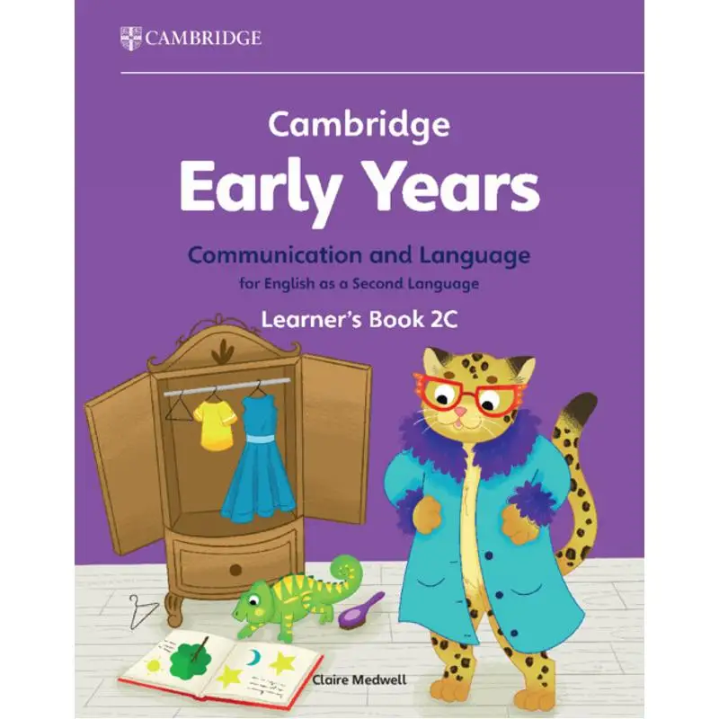 

Кембриджские ранние годы общения и языки для английского языка, как книги для изучения второго языка 2C Medwell Claire 9781009984959