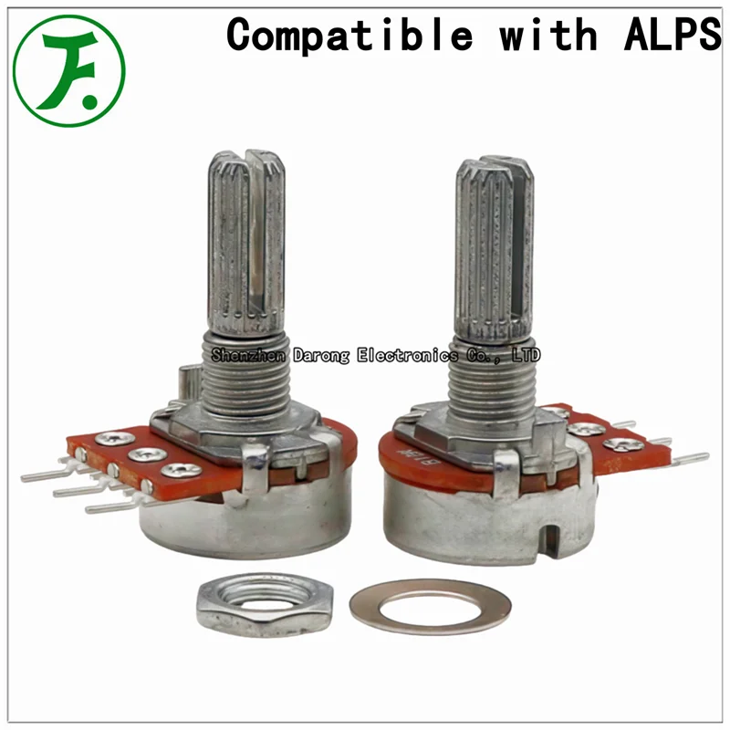 Taiwan-made Pu Yao RK16 type single-channel B103 single-channel high-end audio power amplifier volume potentiometer with handle