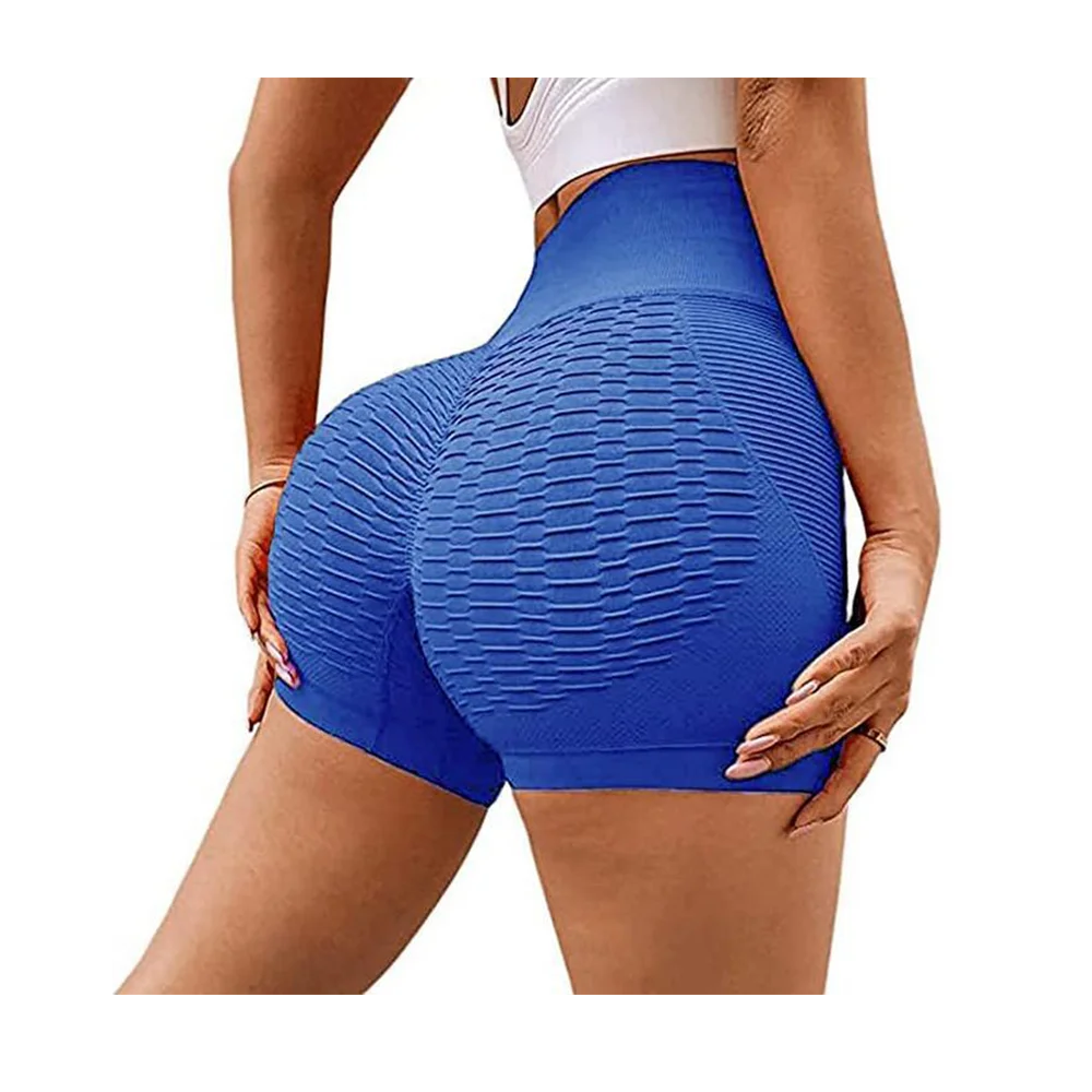 Women Yoga Shorts High Waist Workout Shorts Fitness Yoga Lift Butt Summer Ladies Gym Sports Running Short Pants Sportswear