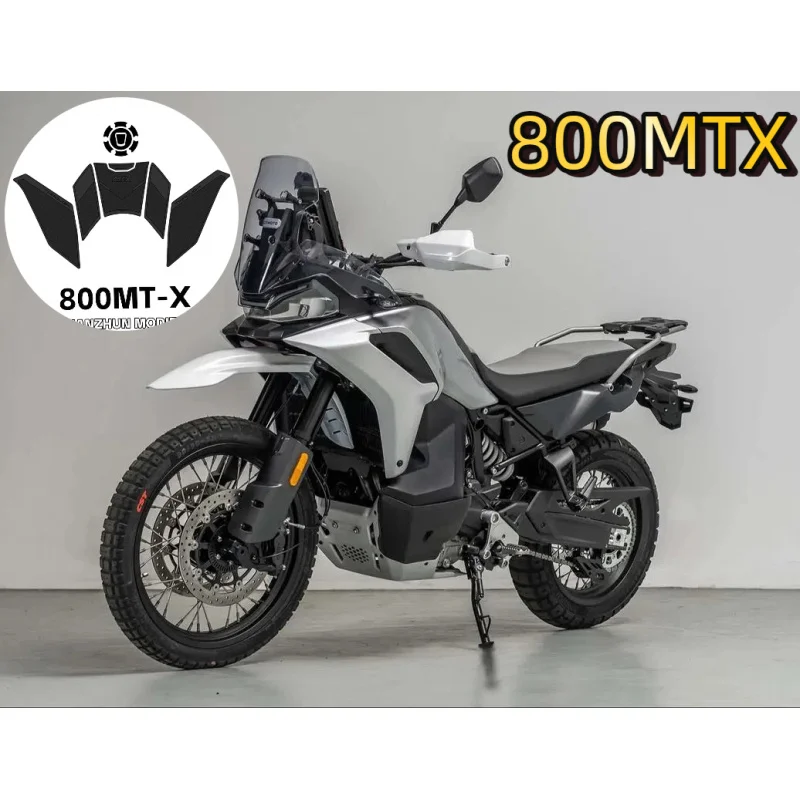 

For CFMOTO 800MTX 800 MTX 800 MT-X 800Motorcycle Anti-scratch Rubber Oil Tank Protection Sticker Decals Tank Pad Side Protection