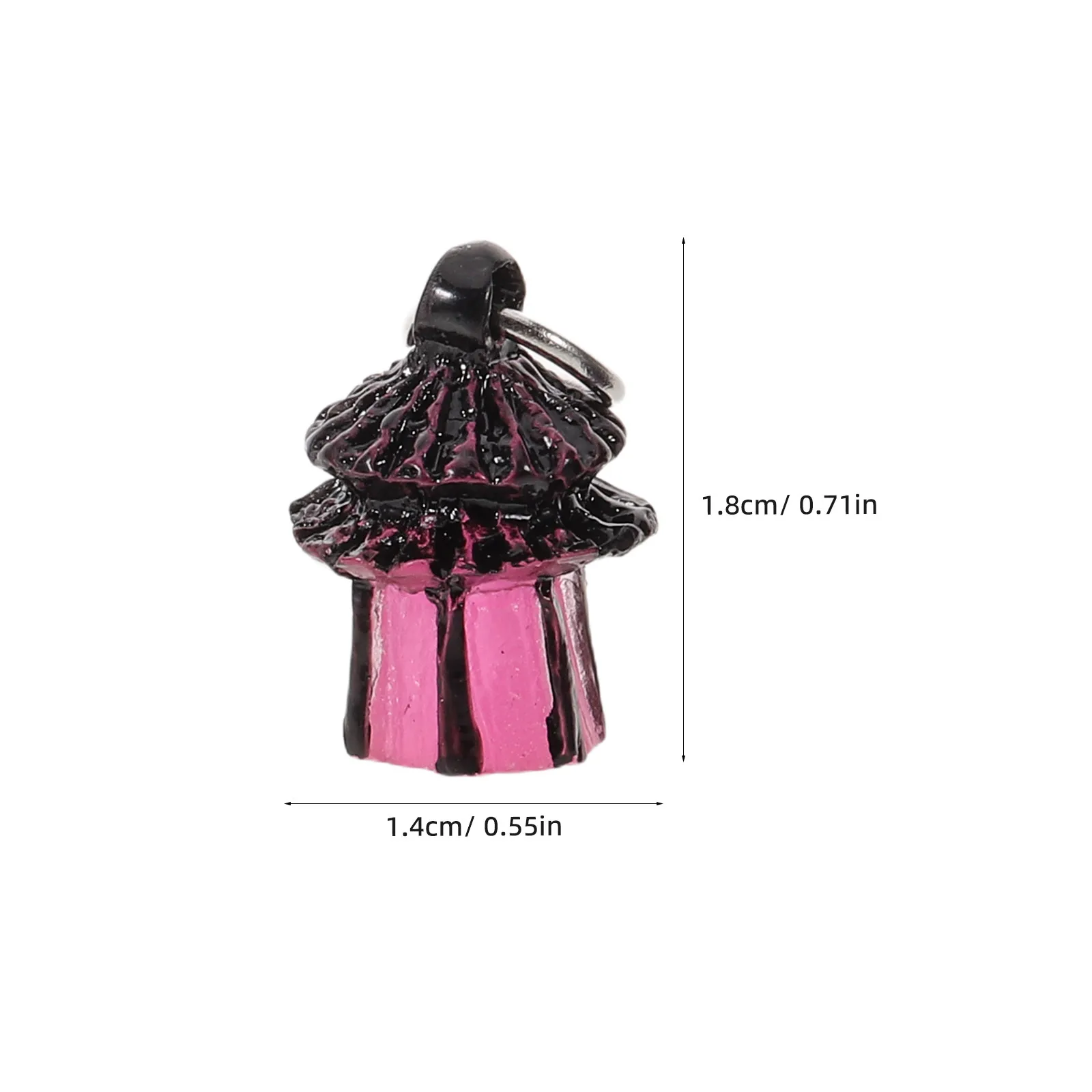 Luminous Miniature Lanterns 14 Pieces Glow in the Dark Resin Tiny Lights for Crafts Fairy Garden Decor