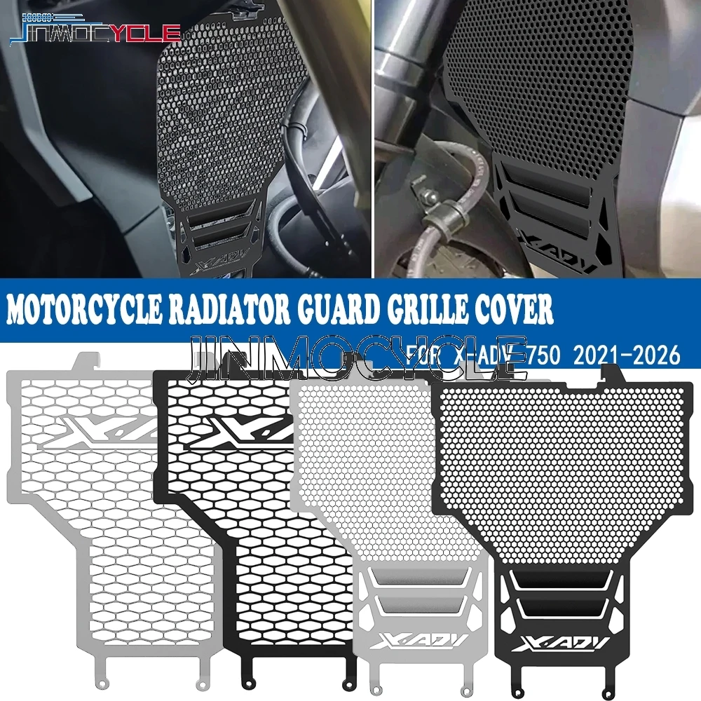 

Motorbike Radiator Grille Grill Guard Cover Protector For Honda XADV 750 2017-2020 2019 2018 XADV750 X-ADV 750 V2 2021-2024 2023