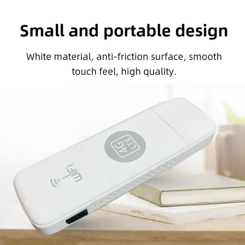 NEW-U6 4G Wifi Dongle Support External Antenna Port 150M USB LTE Mobile Hotspot Portable Sim Card Router