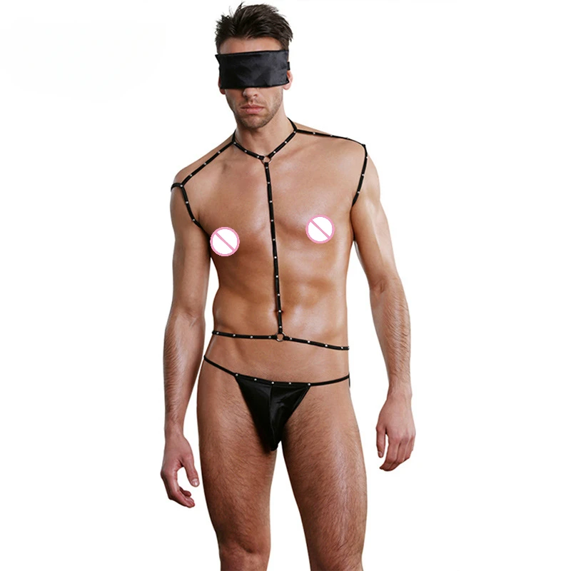 Uniforme de cosplay Maidman, corps élastique sexy, poitrine, ensemble de lingerie SFP Jockstrap, jeu de rôle, boîte de nuit, tenues de performance sur scène