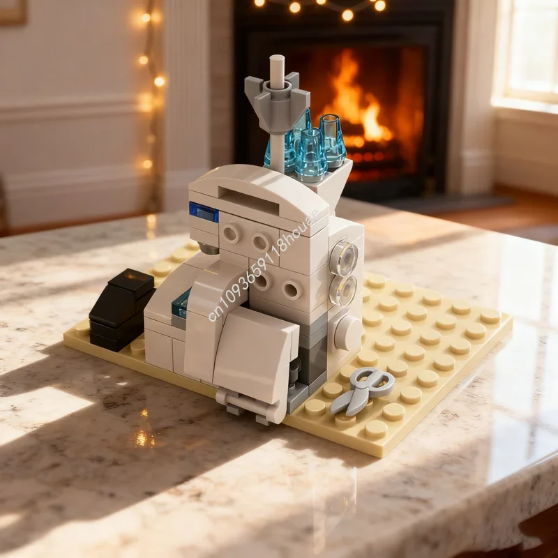 

Набор из 78 деталей: Конструктор MOC «Оверлок Juki» (модель швейной машины) — развивающая игрушка для детей, идея для рождественского подарка