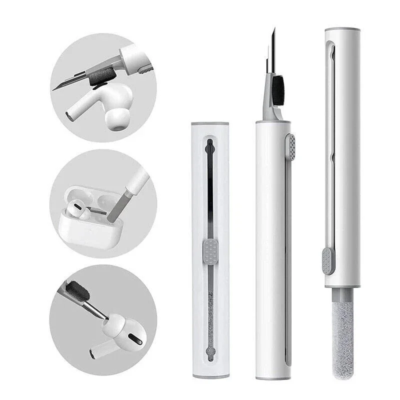 Bluetooth Earphones Cleaning Pen For AirPods Pro 3 2 1 Cleaner Kit Brush Wireless Headphones Charging Case Clean Tools Set Kit