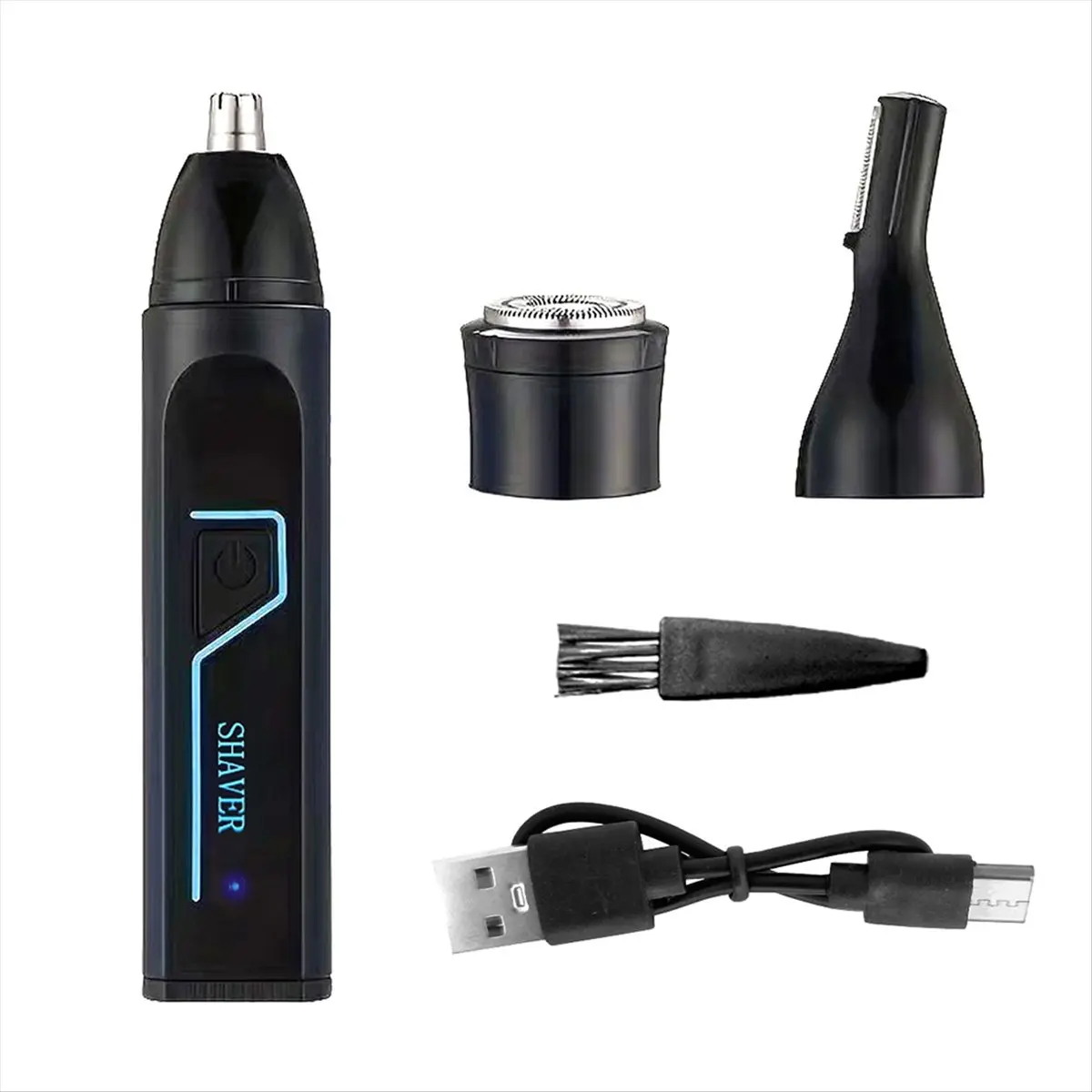 ▶★♥Flash Deal-Ear and Nose Hair Trimmer,Rechargeable Men'S Grooming Kit with Powerful Motor,Professional Painless Hair Removal