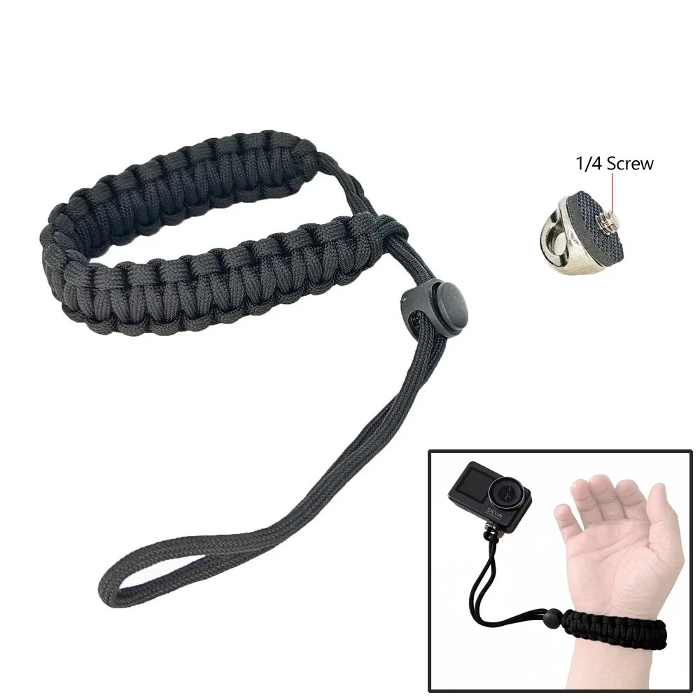Hand Wrist Strap Lanyard Adjustable Nylon Hand Straps for GoPro Hero Action Camera Keys Keychain Phone USB Flash Drive Wallet image 3