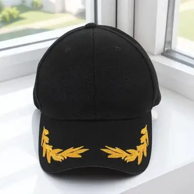 

Navy Blue Baseball Cap Embroidered Breathable Sun Protection Hat for Outdoor Sports Hiking Camping Fishing Travel