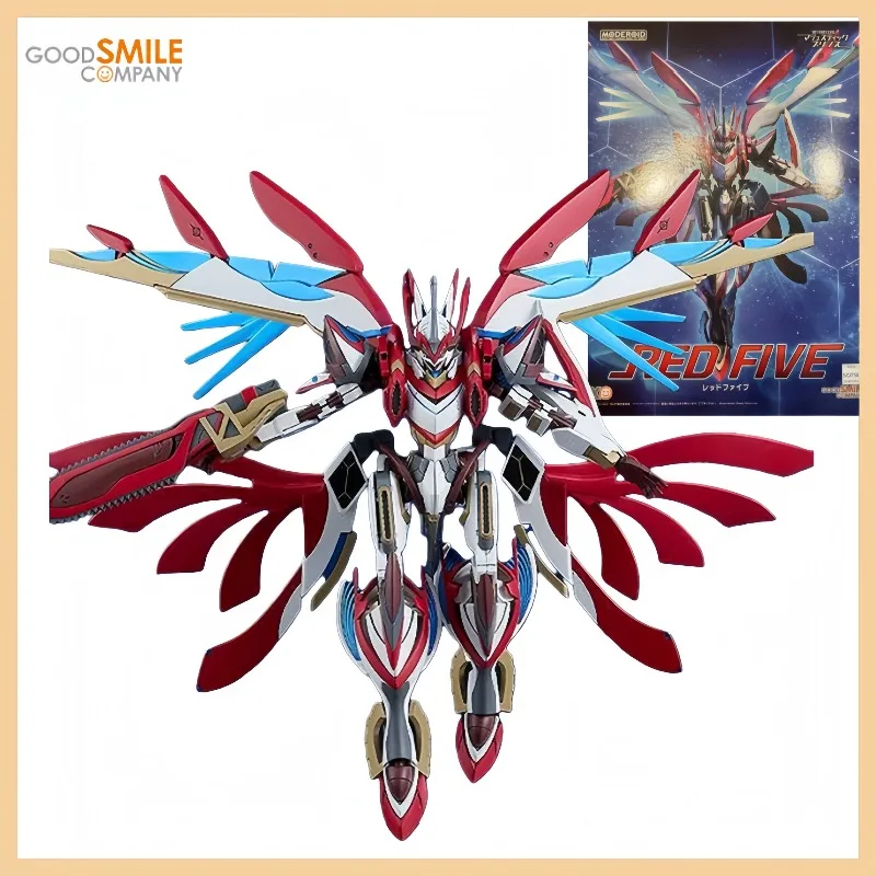 

【In Stock】Original Goodsmile Company MODEROID MAJESTICPRINCE RED FIVE Figure Finished Model kit PVC Anime full Action Toy Gift