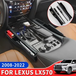 Lexus LX 570 LX570 2021-2008, accesorios de diseño Interior, caja de almacenamiento de Control Central, modificación de espacio de asiento, bandeja multifuncional Decoración caja de cambios Tuning 2020 2019 2018 2017 2