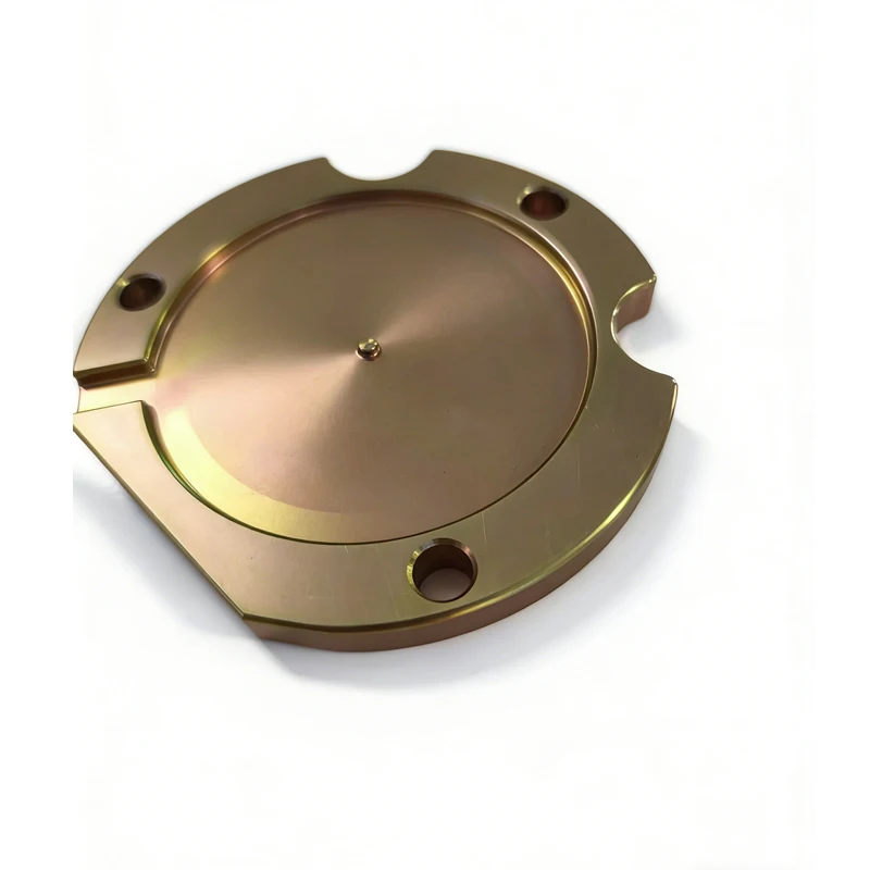 Custom OEM CNC Machined Components Precision Positioning Flange Cover