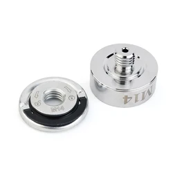 Casaverde 45mm M14 Release Lock Nut,Quick Locking Flange Nut for Angle Grinder Replacement Parts,Grinder Nut for Cutting Discs