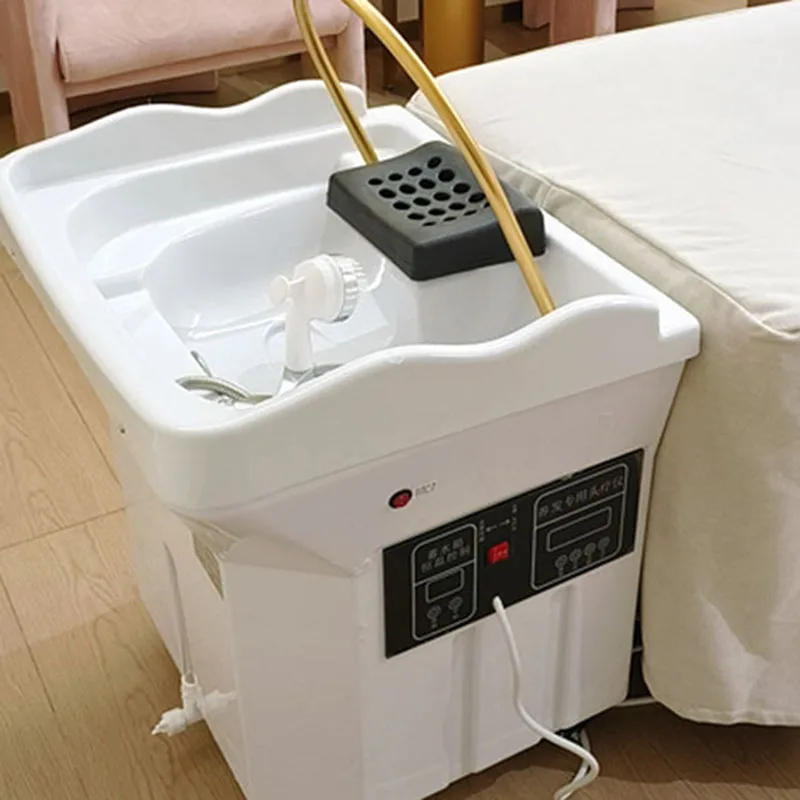 Salon Chair for Beauty Salon Washing Hair Japanese Scalp Treatment Water Spa Bed Nursing Shampoo Wash Backwash Units Hairstyle