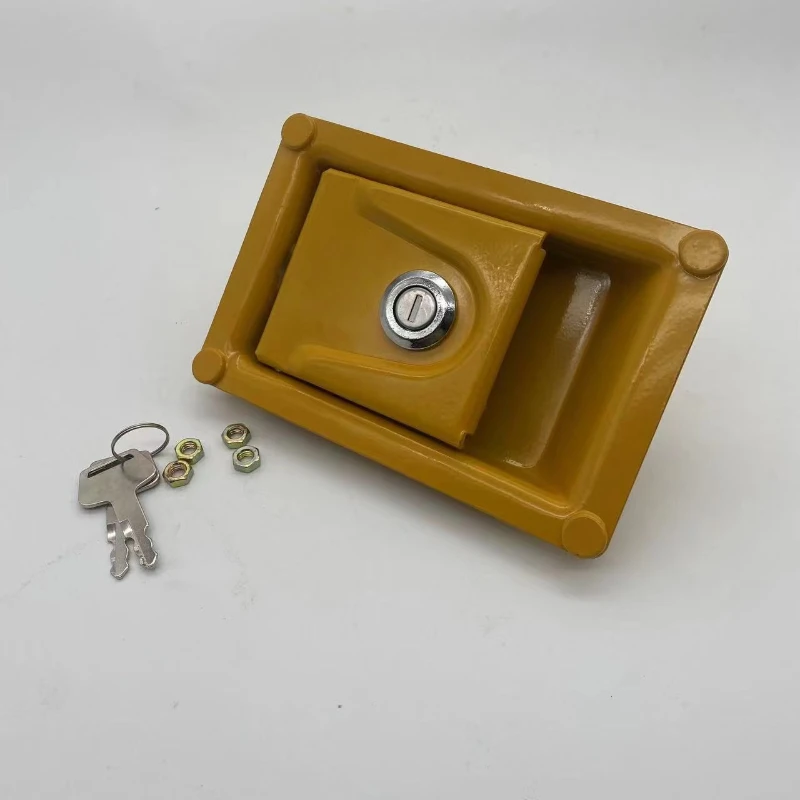 Side door lock side door lock side cover lock hydraulic pump door lock For HYUNDAI 150 210 215 225 305 -5-7-9 Excavator parts