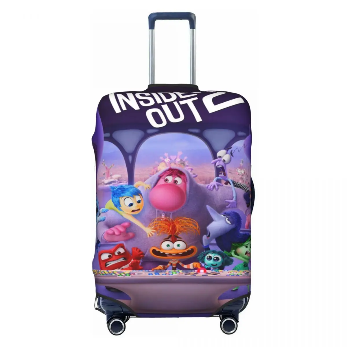 

Animated Inside Out Travel Luggage Cover Washable Cartoon Suitcase Cover Protector Fit 18-32 Inch