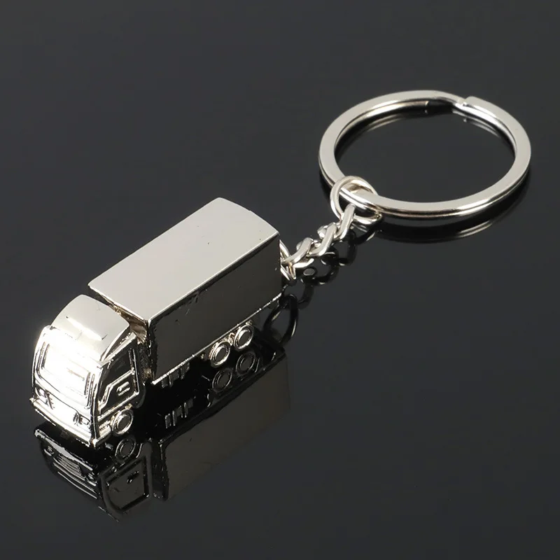 20Pcs Metal Truck Lorry Car Key Ring Keyfob Keychain Creative Gift Lovely Keyring