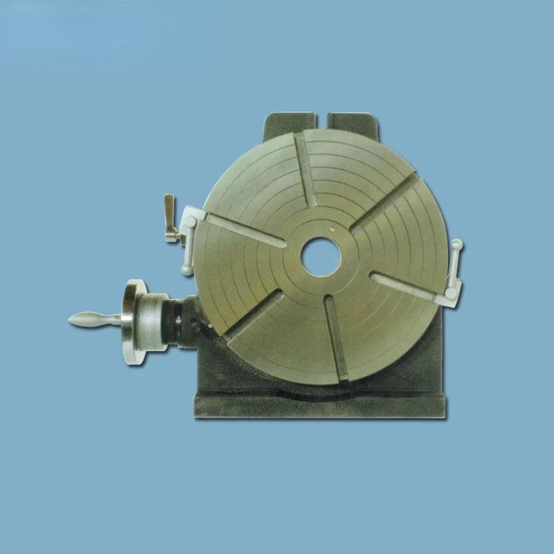 Fast Indexing Turntable HVD-400 Large Hole Universal Dividing Head Dividing Disc Manual Rotation