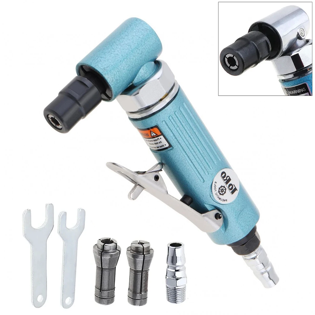 

1/4inch Air Angle Die Grinder Pneumatic Die Grinder 90 Degree Grinding Mill Engraving Polishing Machine for Pneumatic Tools