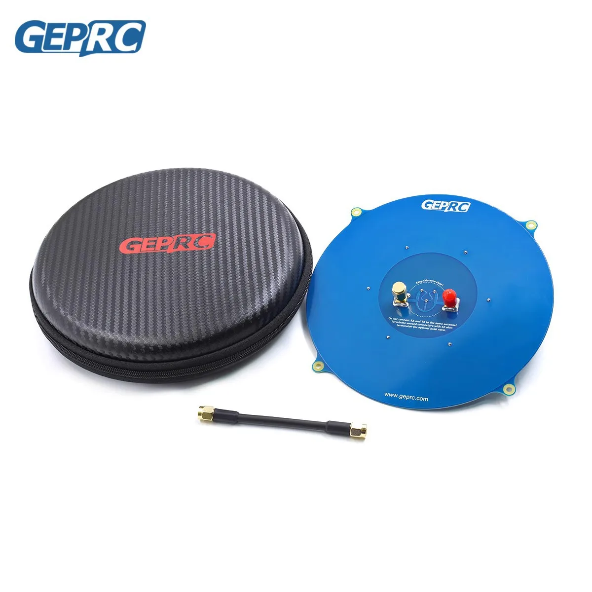 

GEPRC Triple Feed Patch Array 5.8G circularly polarized Antenna For Long Drone RC Drone VTX Video Transmitting