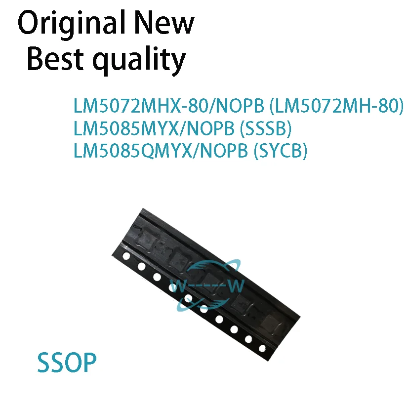 (5 PCS)NEW LM5072MHX-80 LM5072MH-80 LM5085MYX SSSB LM5085QMYX NOPB SYCB LM5085 LM5085Q SSOP IC CHIP