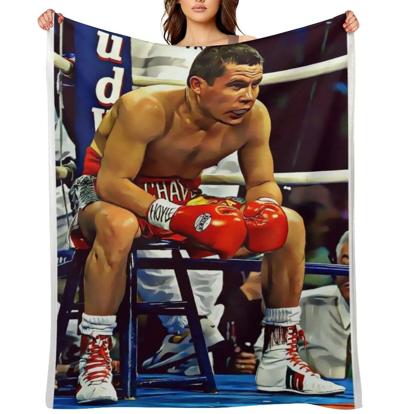 

Julio Cesar Chavez Throw Blanket Bed covers Decorative Throw Fashion Sofas Luxury Designer Blankets